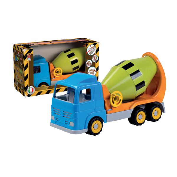 Androni cement mixer truck with soft wheels