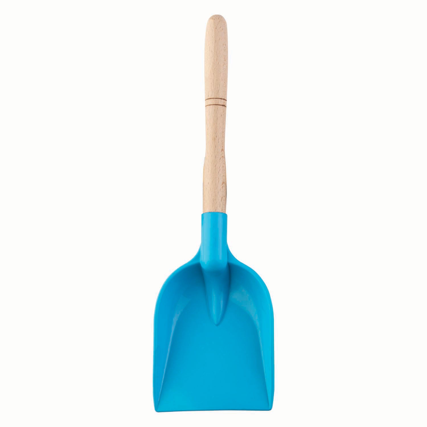 Androni schep met houten staal kleur, 34cm