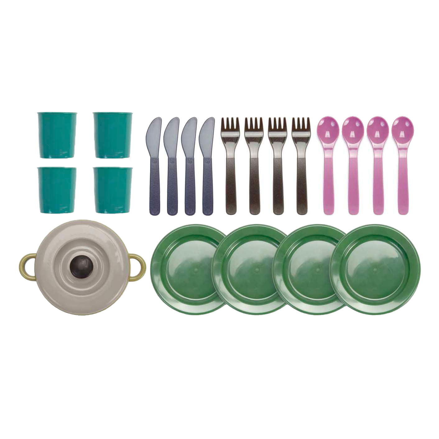 Dantoy speelgoed servies green bean