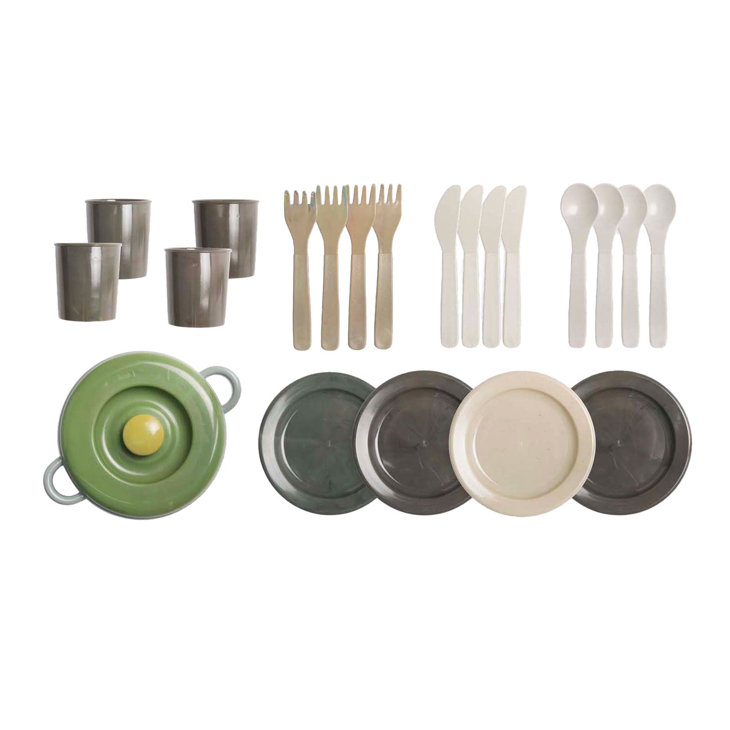 Dantoy speelgoed servies green bean