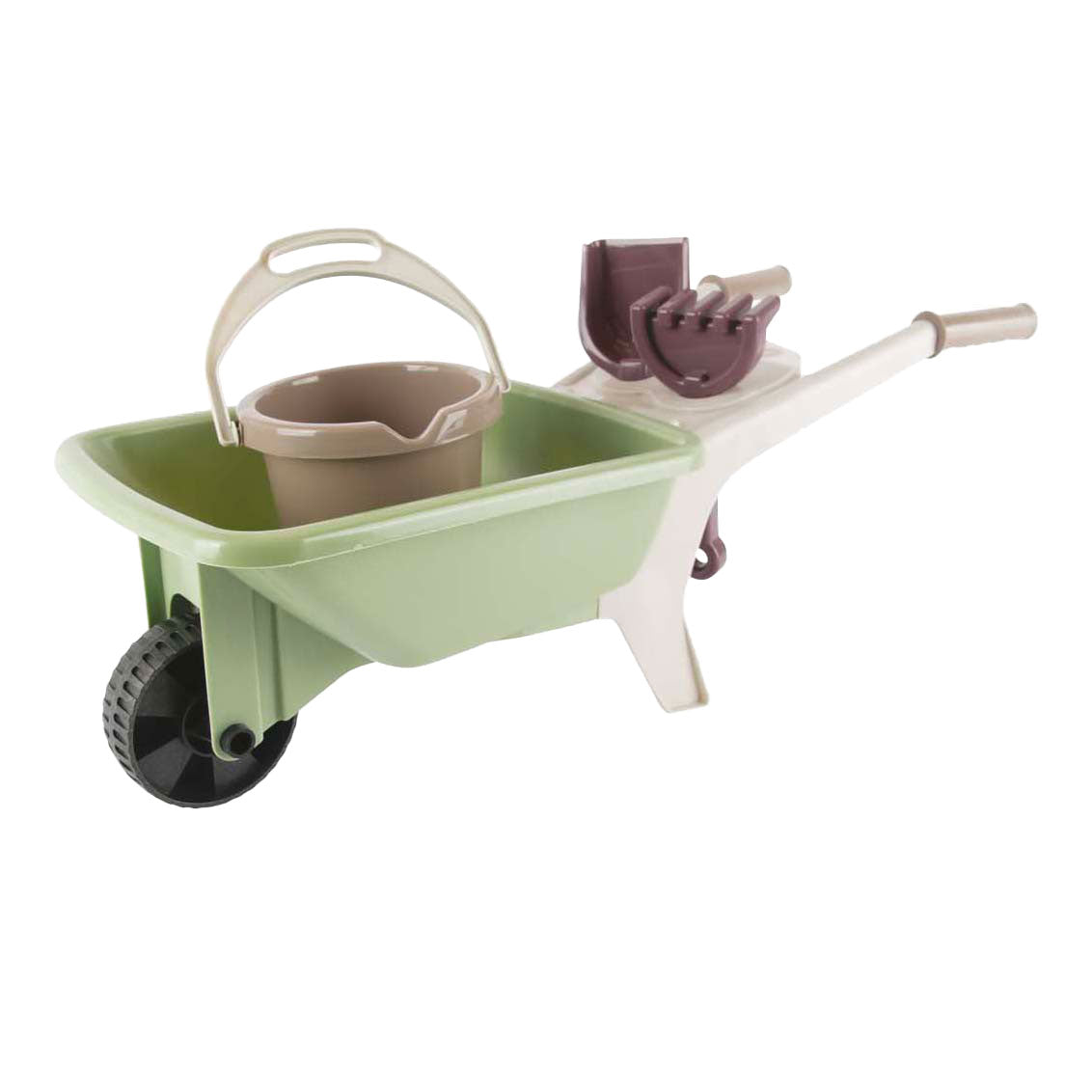 Dantoy kruiwagen tuinierset, 4dlg.