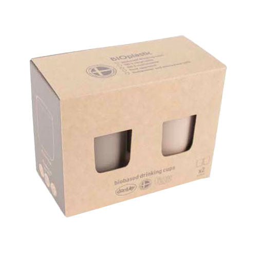 Dantoy bekerset mokka beige, 2dlg.