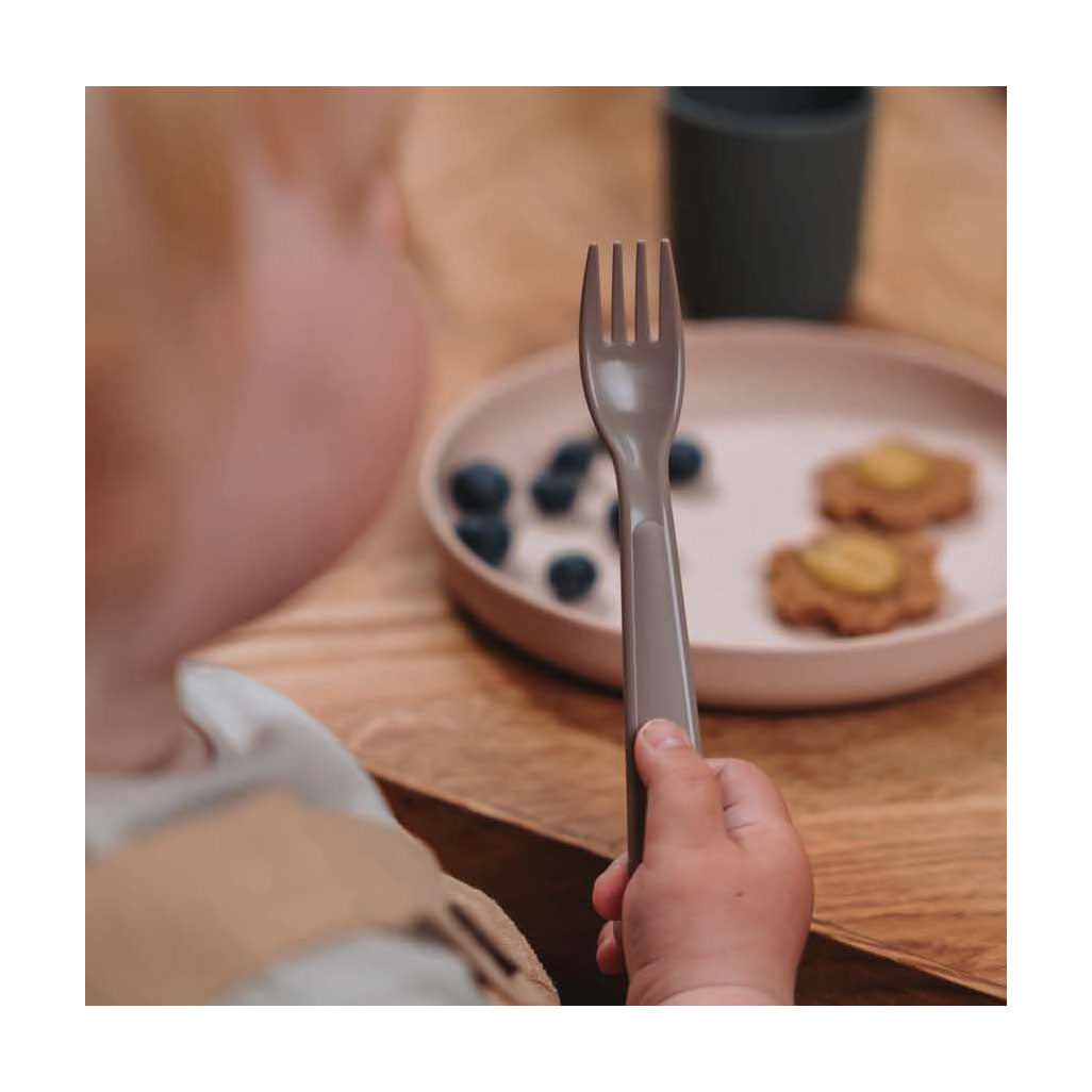 Dantoy bestekset mokka olijfgroen, 6dlg.