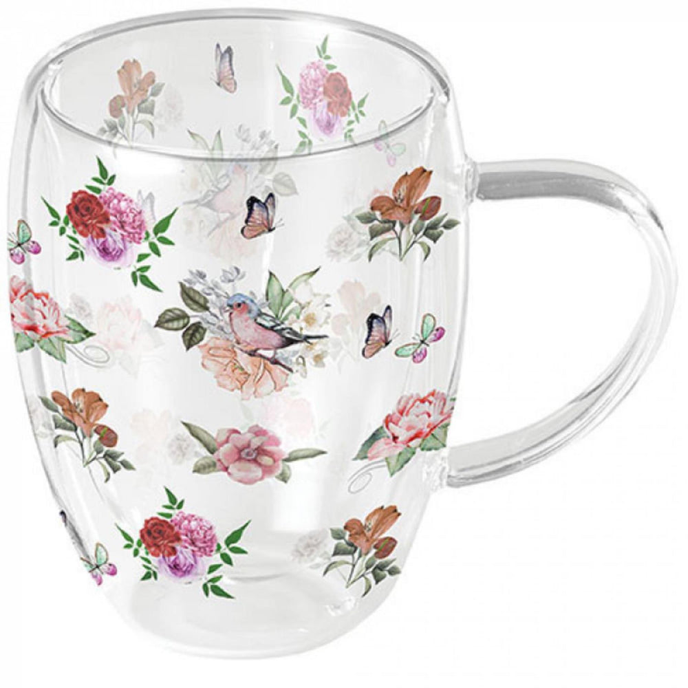 Ambiente dubbelwandig glas charlotte white 350ml