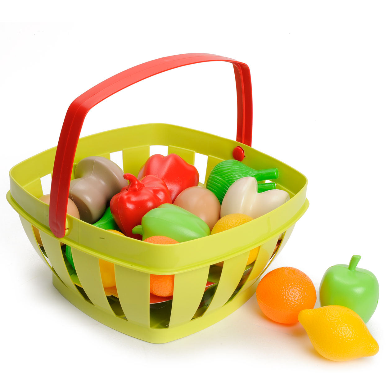 Ecoffier ecoiffier 100% chef groenten en fruit in mand