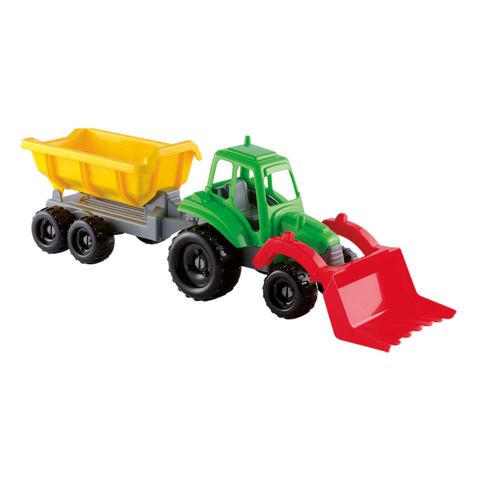 Ecoffier écoiffier tractor met aanhanger 52 cm