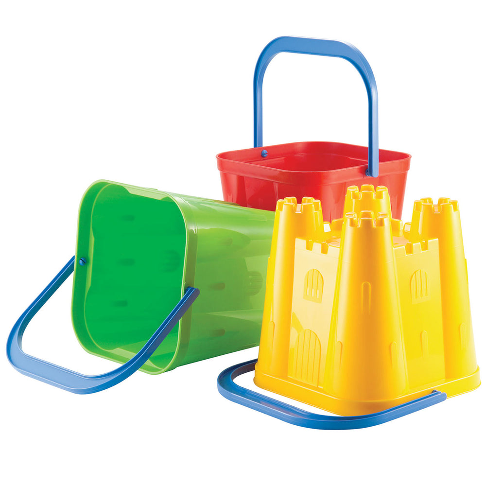 Ecoffier ecoiffier kasteel emmer zandbak speelgoed voor kinderen strand - willekeurig - 1 stuk