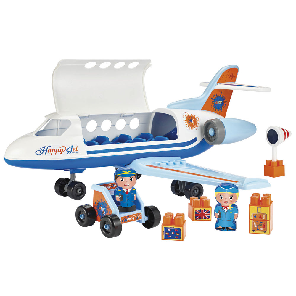Abrick Ecoiffier airplane + accessories