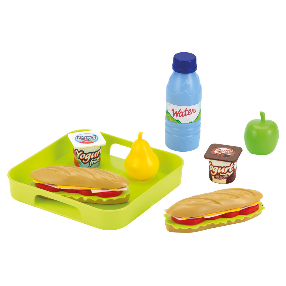 Ecoffier ecoiffier chef sandwich set op dienblad