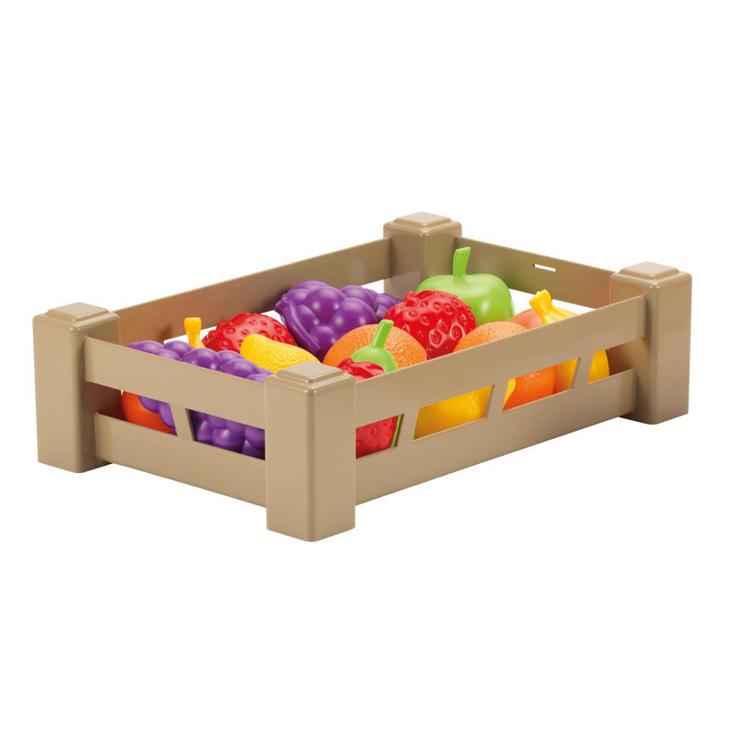 Ecoiffier 100% Chef Fruit van Groenten in Kratje