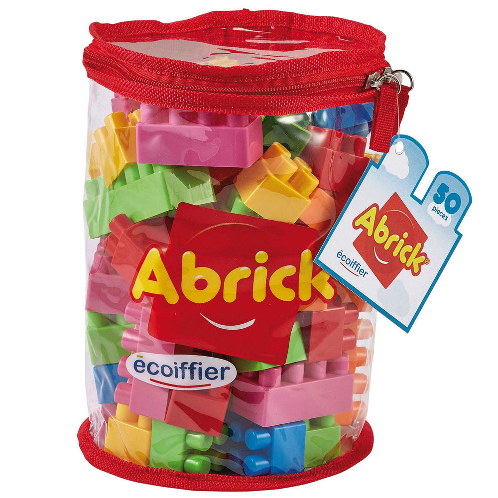 Abrick Building Blocks in Storage Bag, 50 pcs.