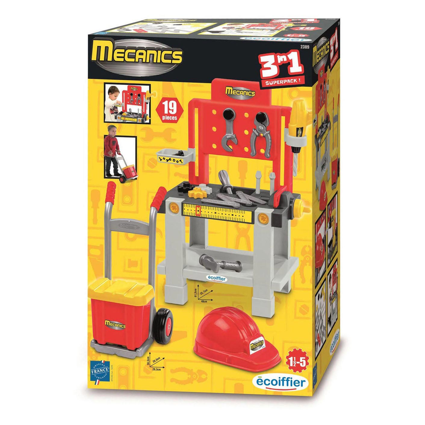Ecoiffier mechanica werkbank