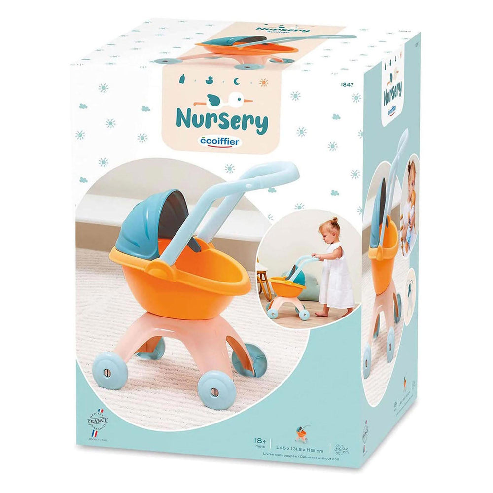 Ecoiffier Kwekerij Poppenwagen