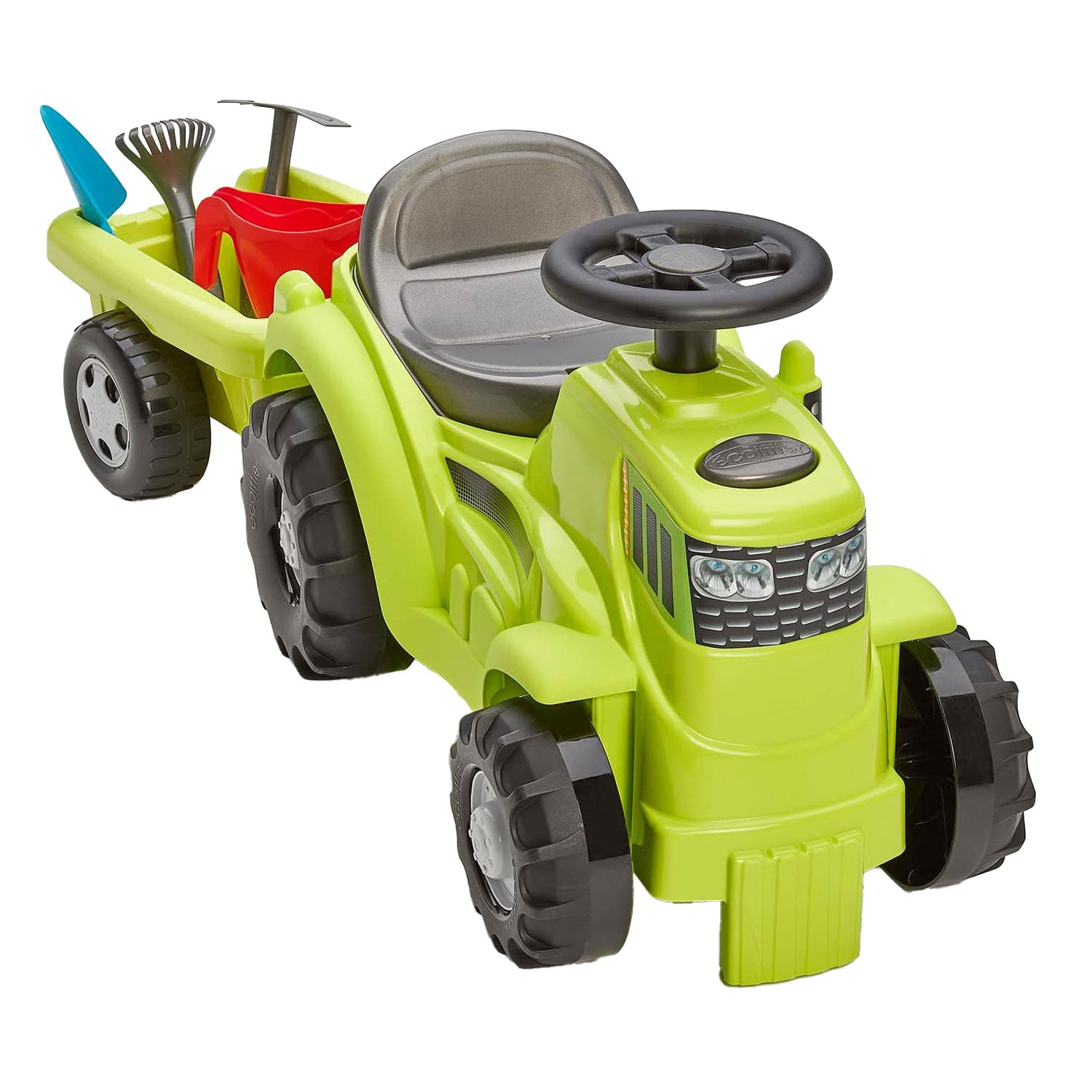 Ecoiffier trekker met aanhanger