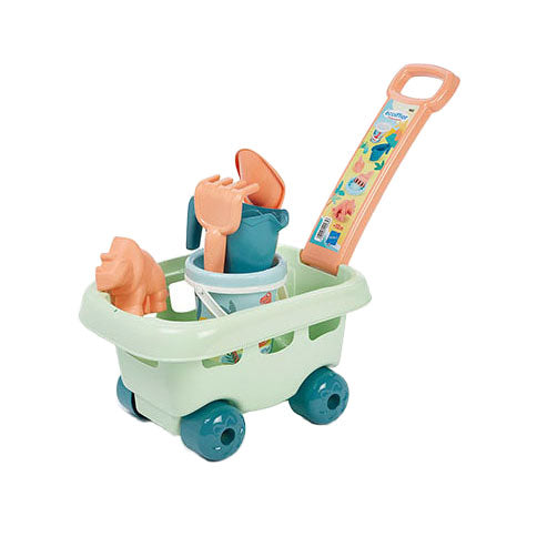 Écoiffier ecoiffier bolderkar met emmerset dino - 7dlg.