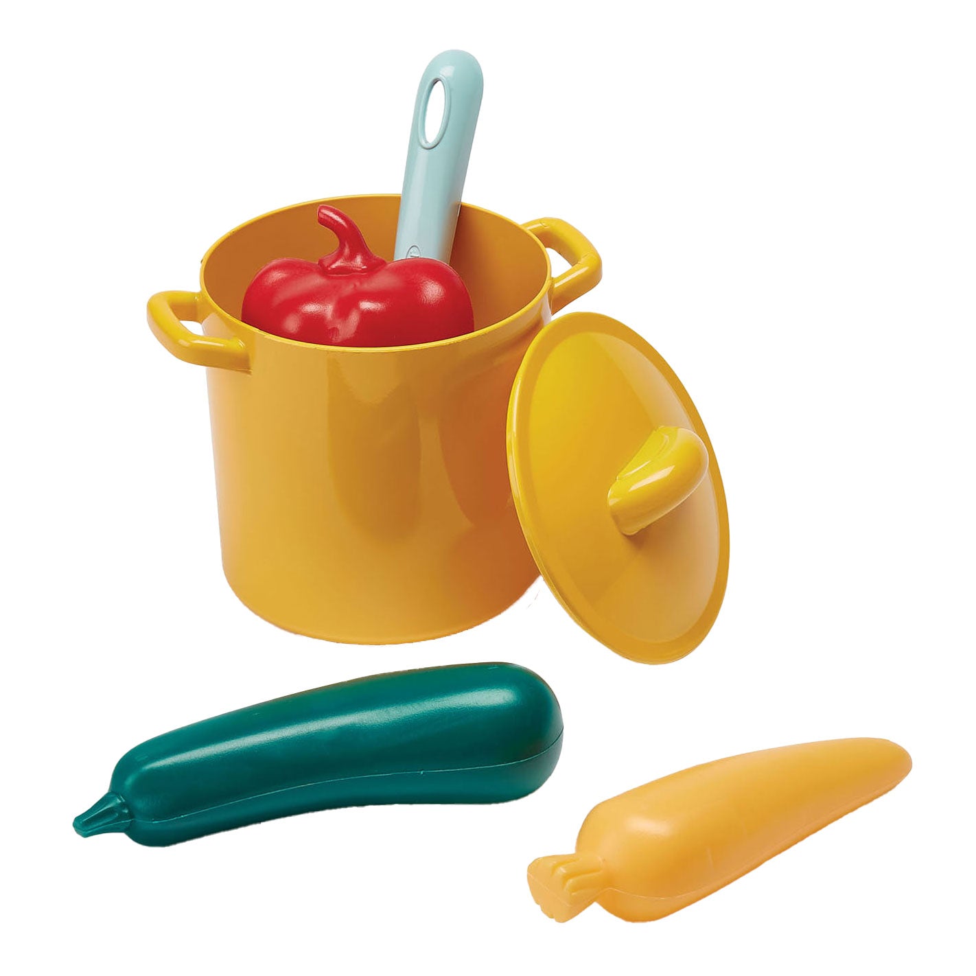 Ecoiffier speelset pannen en speeleten met elektronische kookplaat, 20dlg.