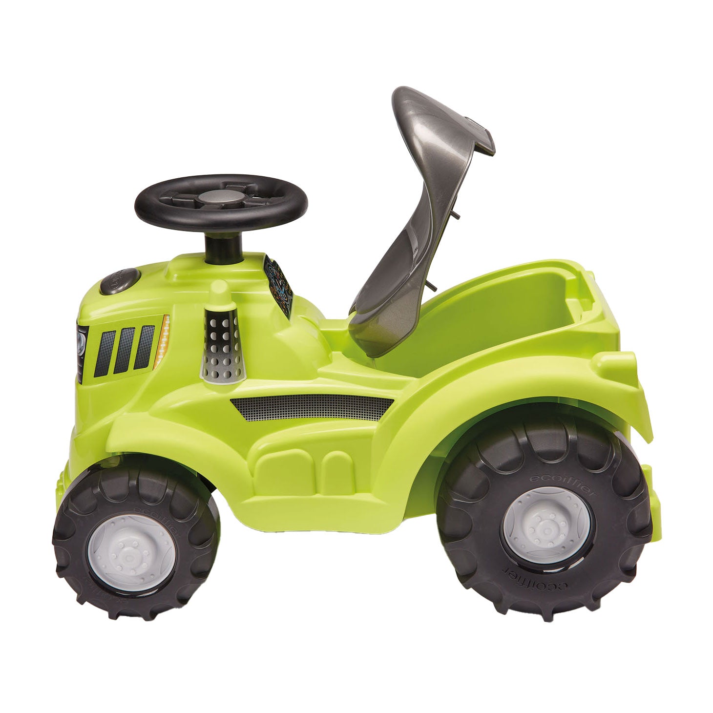 Ecoiffier loopauto tractor groen