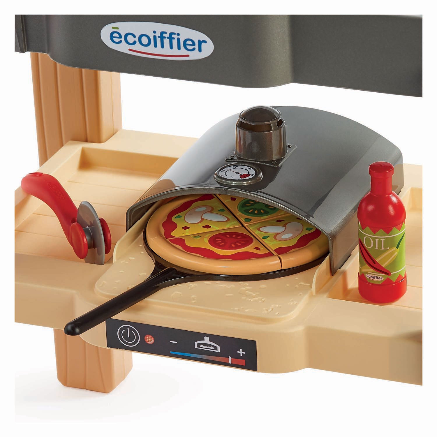 Ecoiffier zomerkeuken met barbecue en pizzaoven, 27dlg.