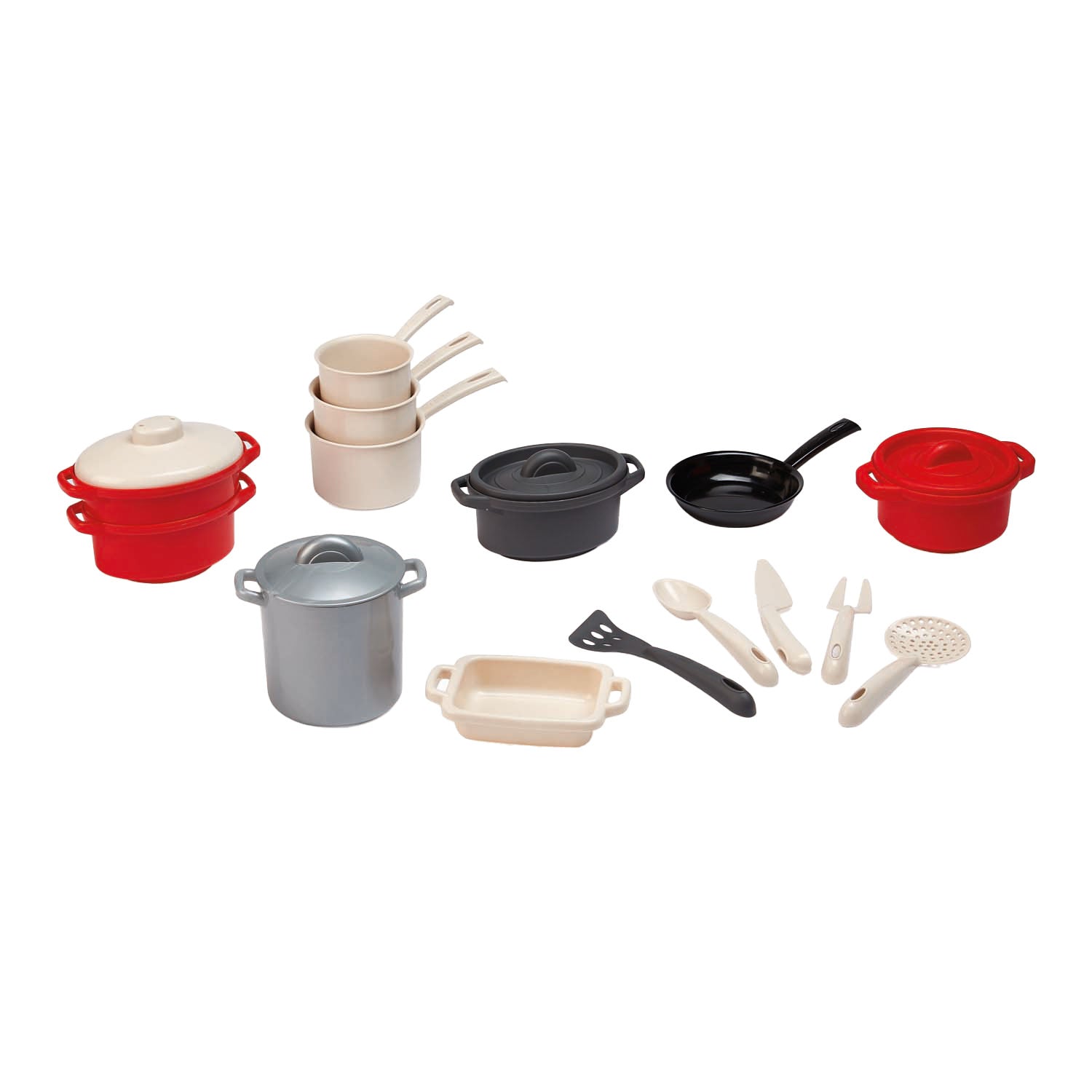 Écoiffier ecoiffier 100% chef pannen en kookgerei - 19dg,
