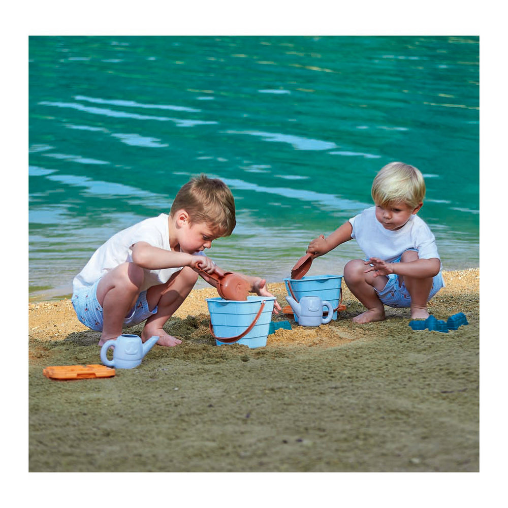 Ecoiffier zandkasteel emmer - 16cm 6dlg.