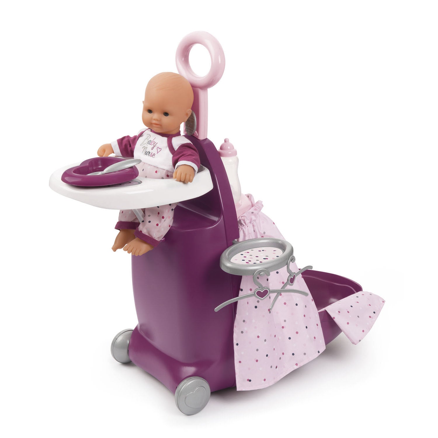 Smoby Babyverpleegkundige Verzorgingswagen, 3in1