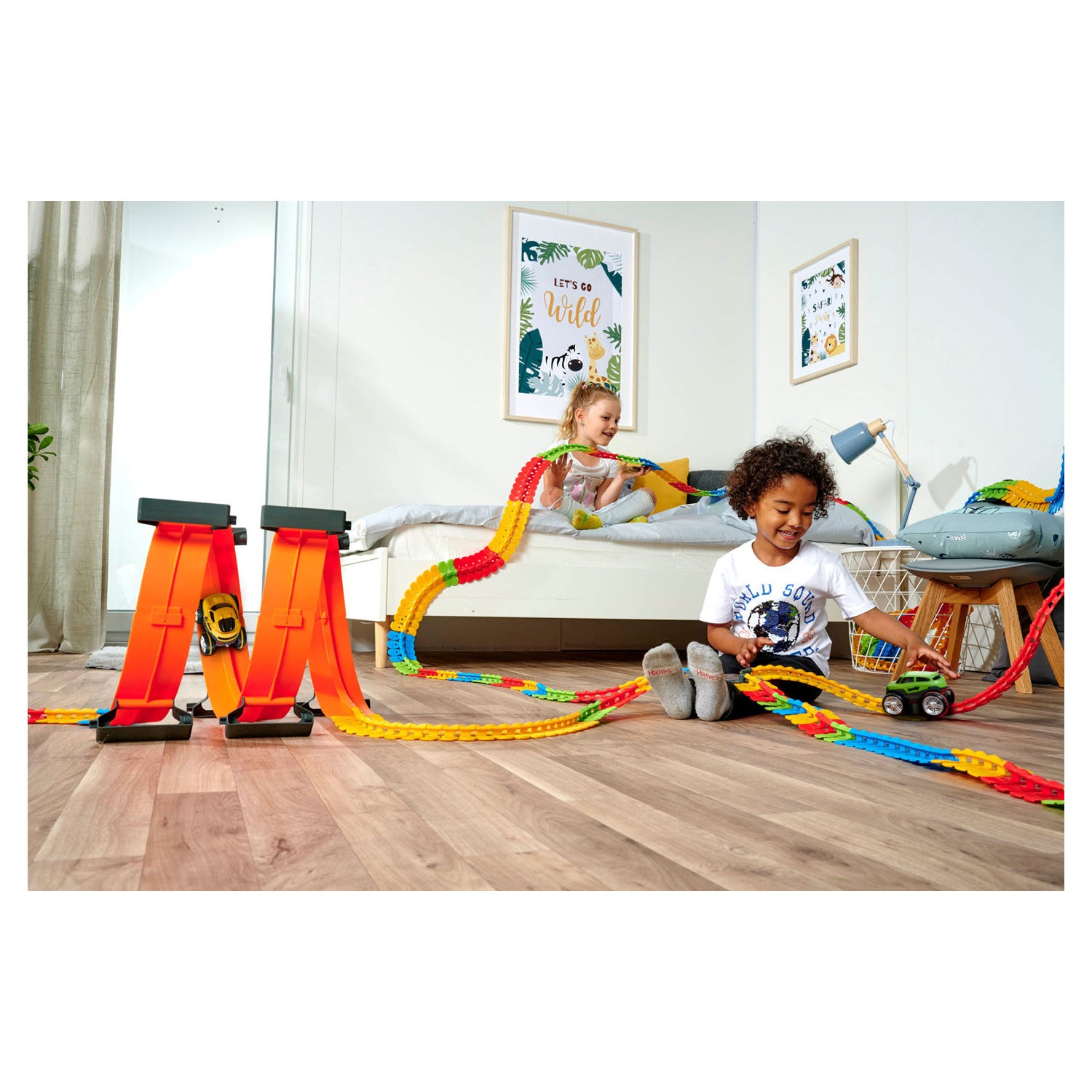 Smoby Flextreme Discovery Racebaanset, 184dlg.