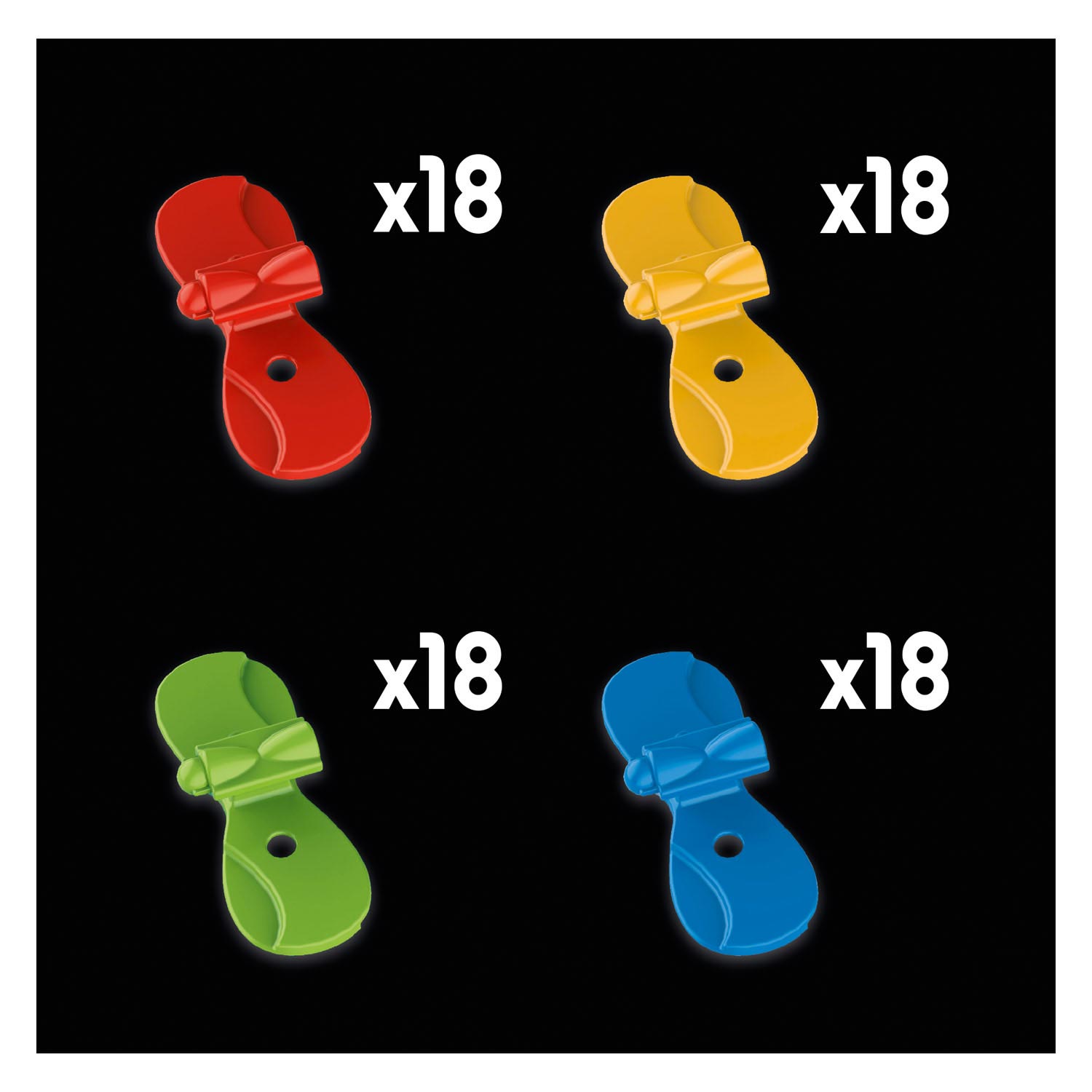 Smoby Flextreme Navulling Baandelen, 72dlg.