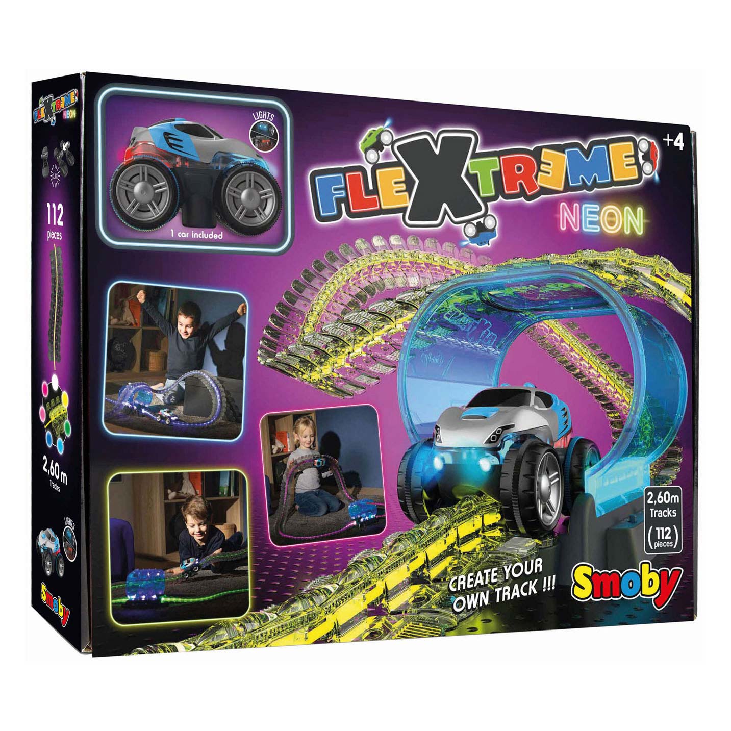 Smoby Flextreme Neonset, 112dlg.