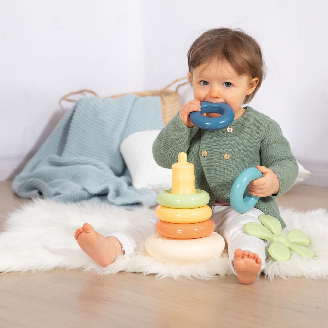 Little Smoby Groen - Stapelringen