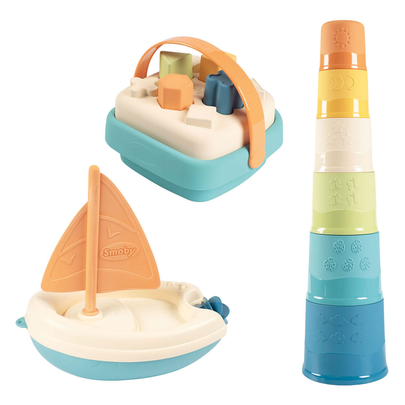 Little Smoby Groen - Bad en Baby Speelset, 3dlg.