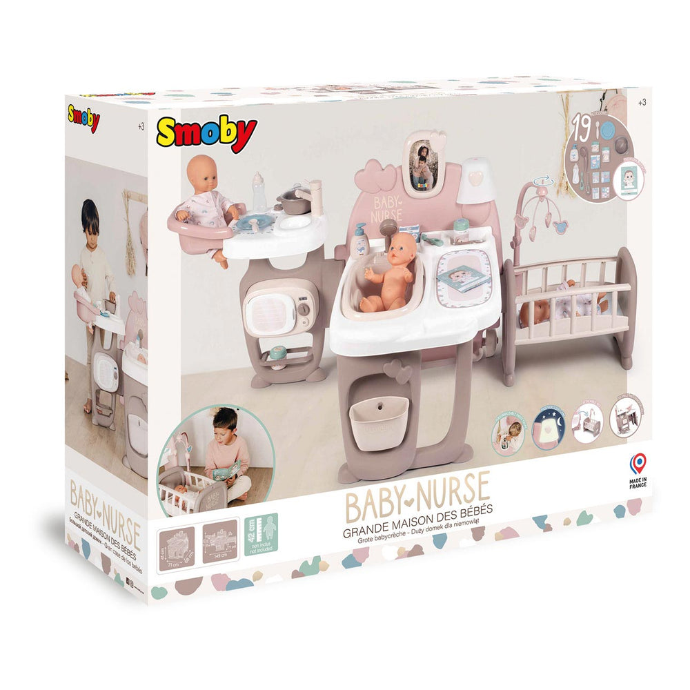 Smoby Babyverpleegkundige Poppen Verzorgingscentrum, 23dlg.