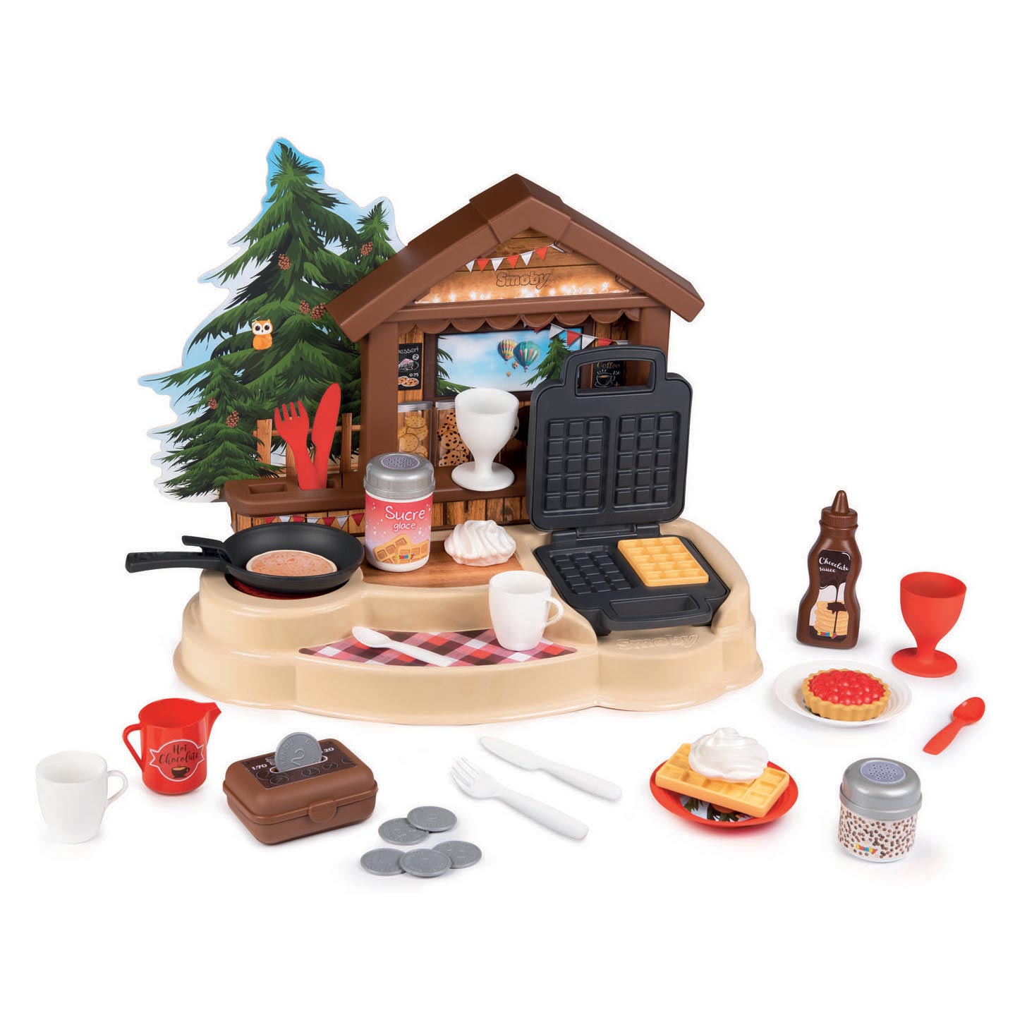 Smoby Winterchalet met Accessoires, 30dlg.