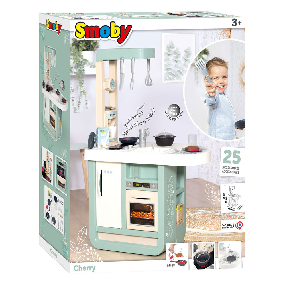 Smoby Kersen Keuken, 25dlg.