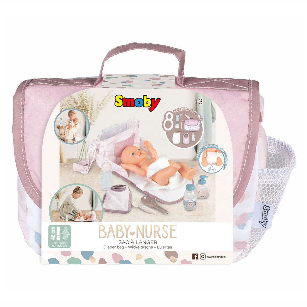 Smoby Babyverpleegster Luiertas, 8dlg.