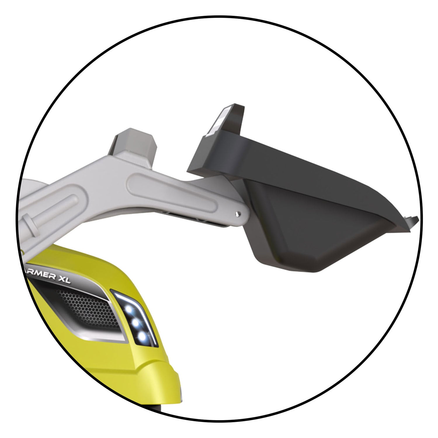 Smoby Boer Max Traptractor met Trailer Groen