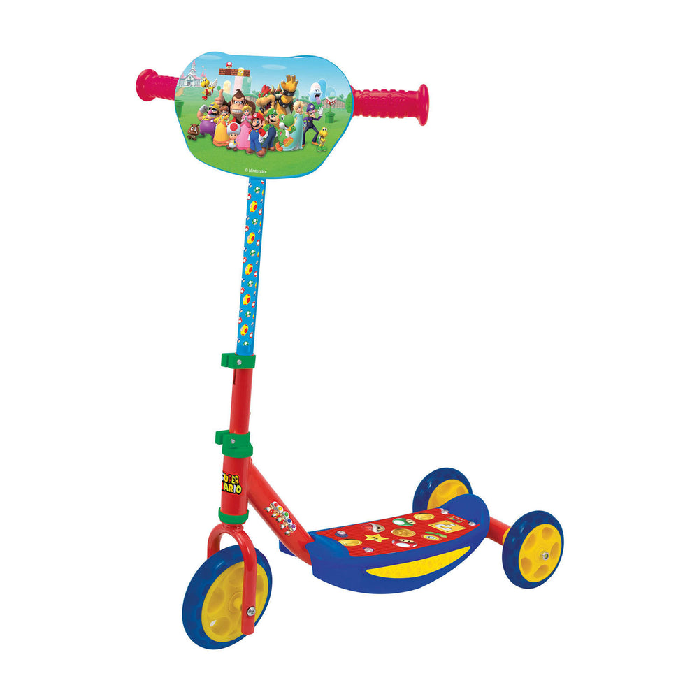 Smoby Super Mario Kinderstep met 3 wielen