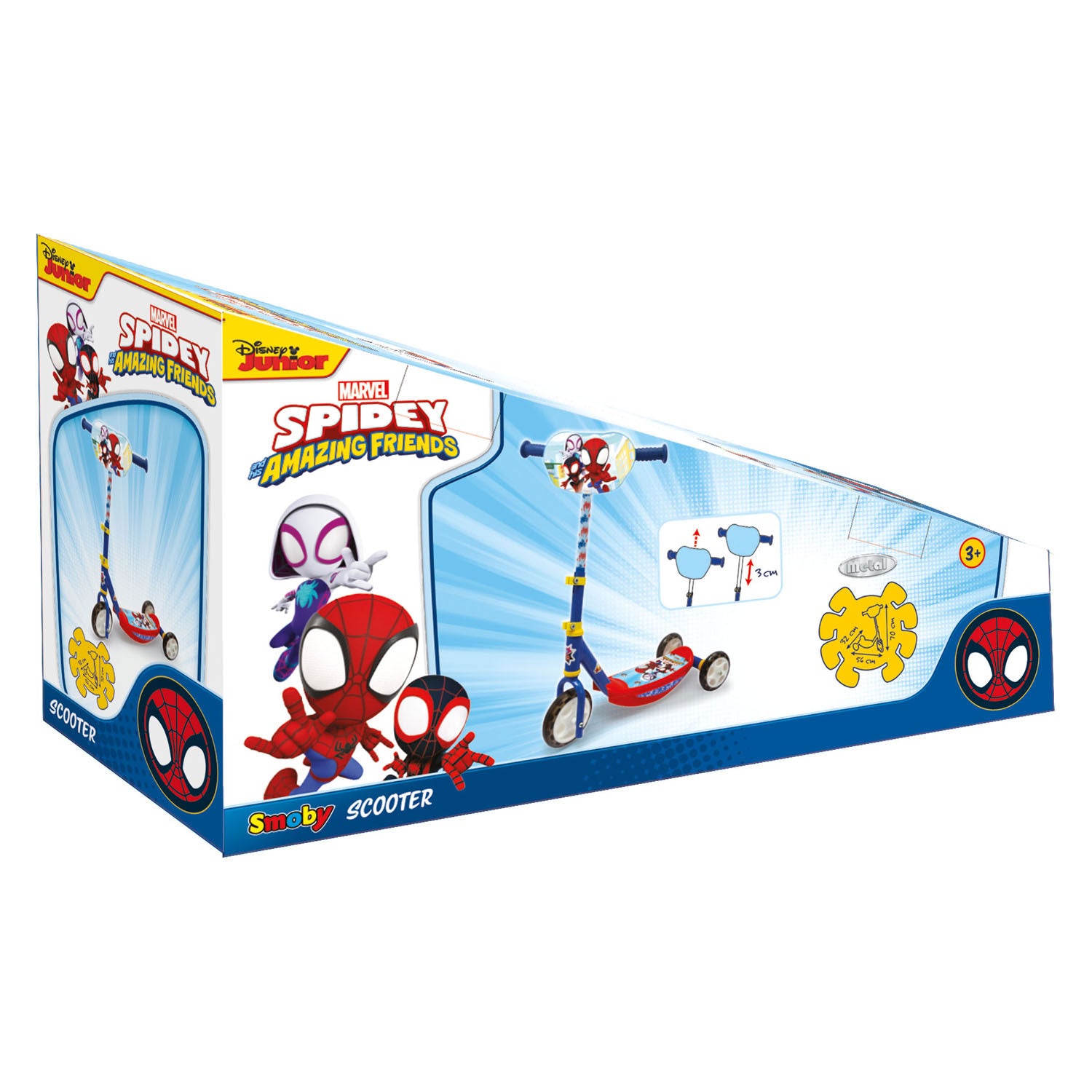 Smoby Marvel Spidey Amazing Friends 3-wiel Kinderstep