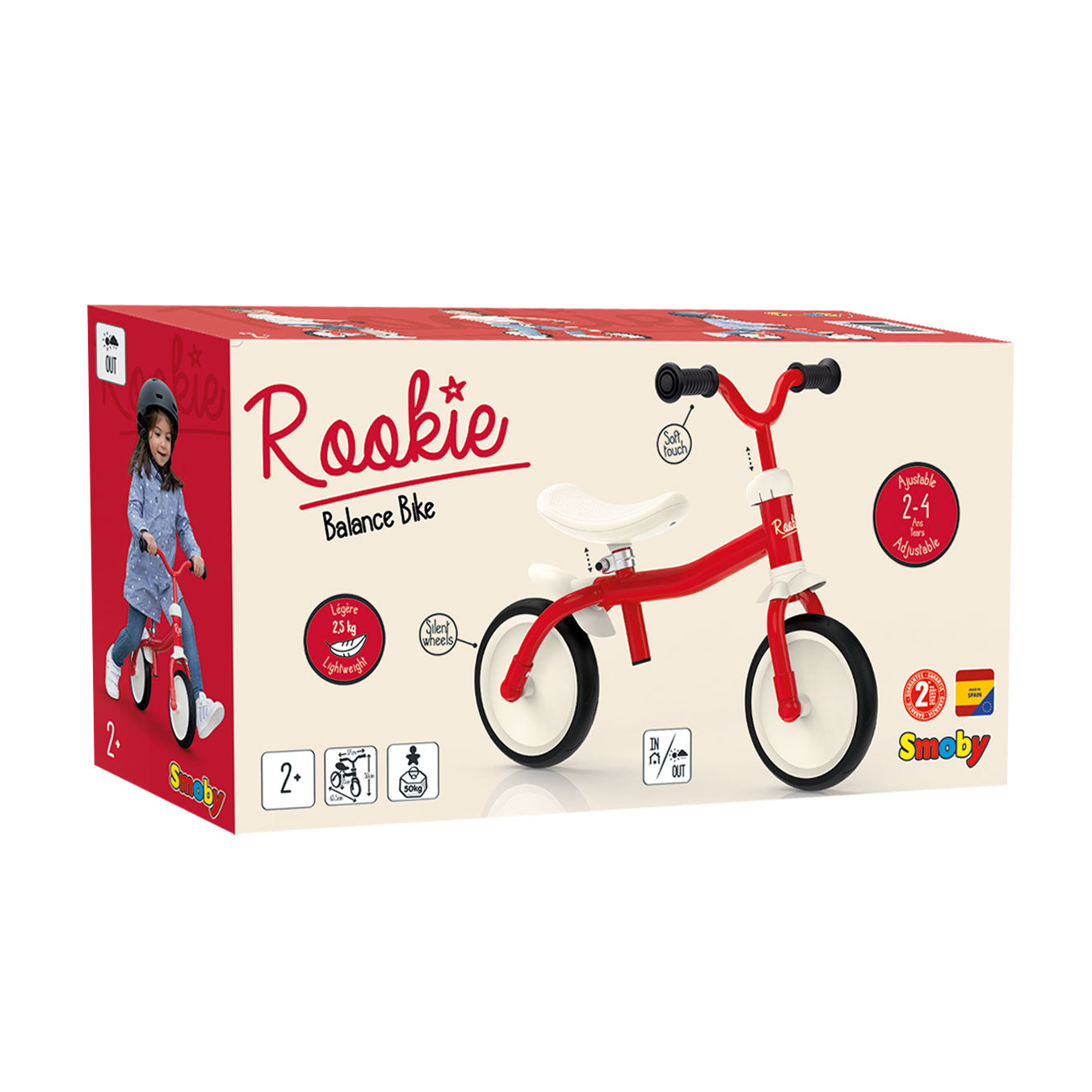 Smoby Rookie Loopfiets Loopfiets