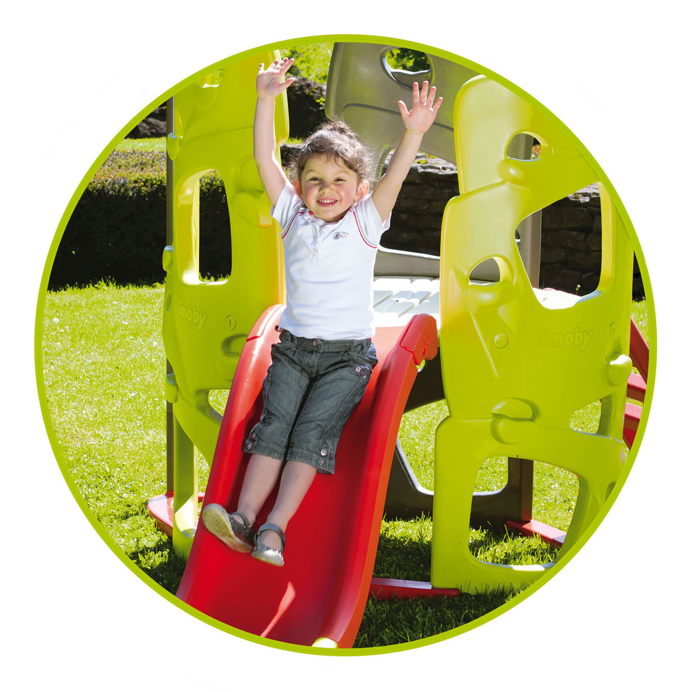 Smoby Klimtoren met Glijbaan