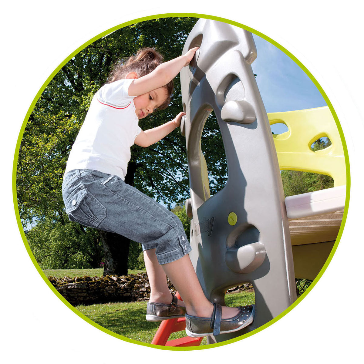 Smoby Klimtoren met Glijbaan