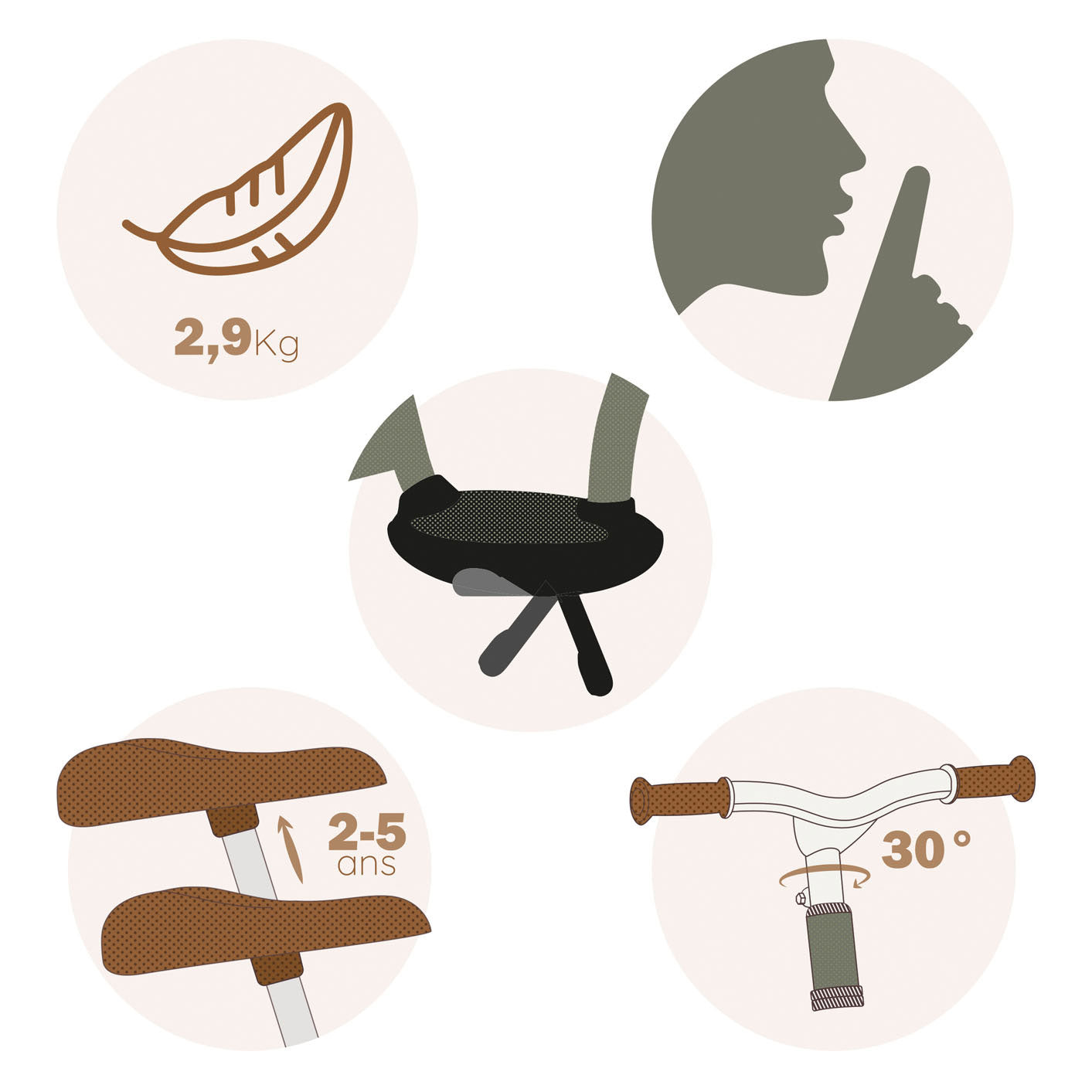 Smoby Loopfiets Comfort Loopfiets