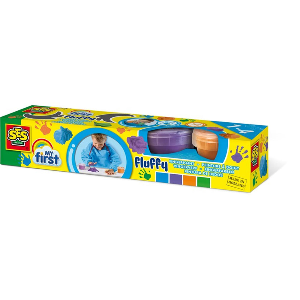 SES Mijn Eerste - Fluffy Vingerverf
