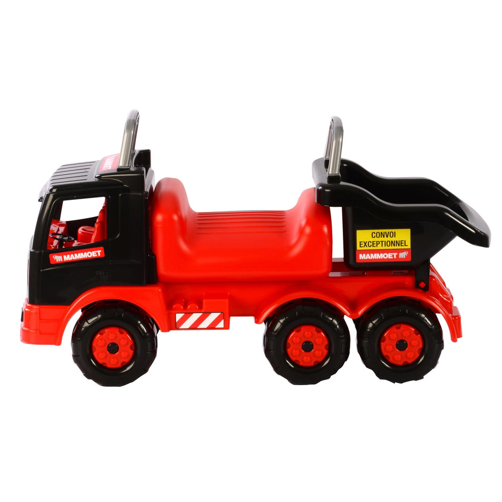 Mammoet speelgoed cavallino mammoet kiepwagen rijd op