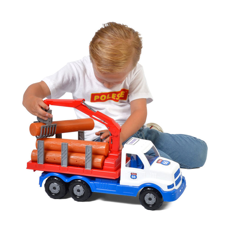 Cavallino truck 66 xl torpedovrachtwagen met hout