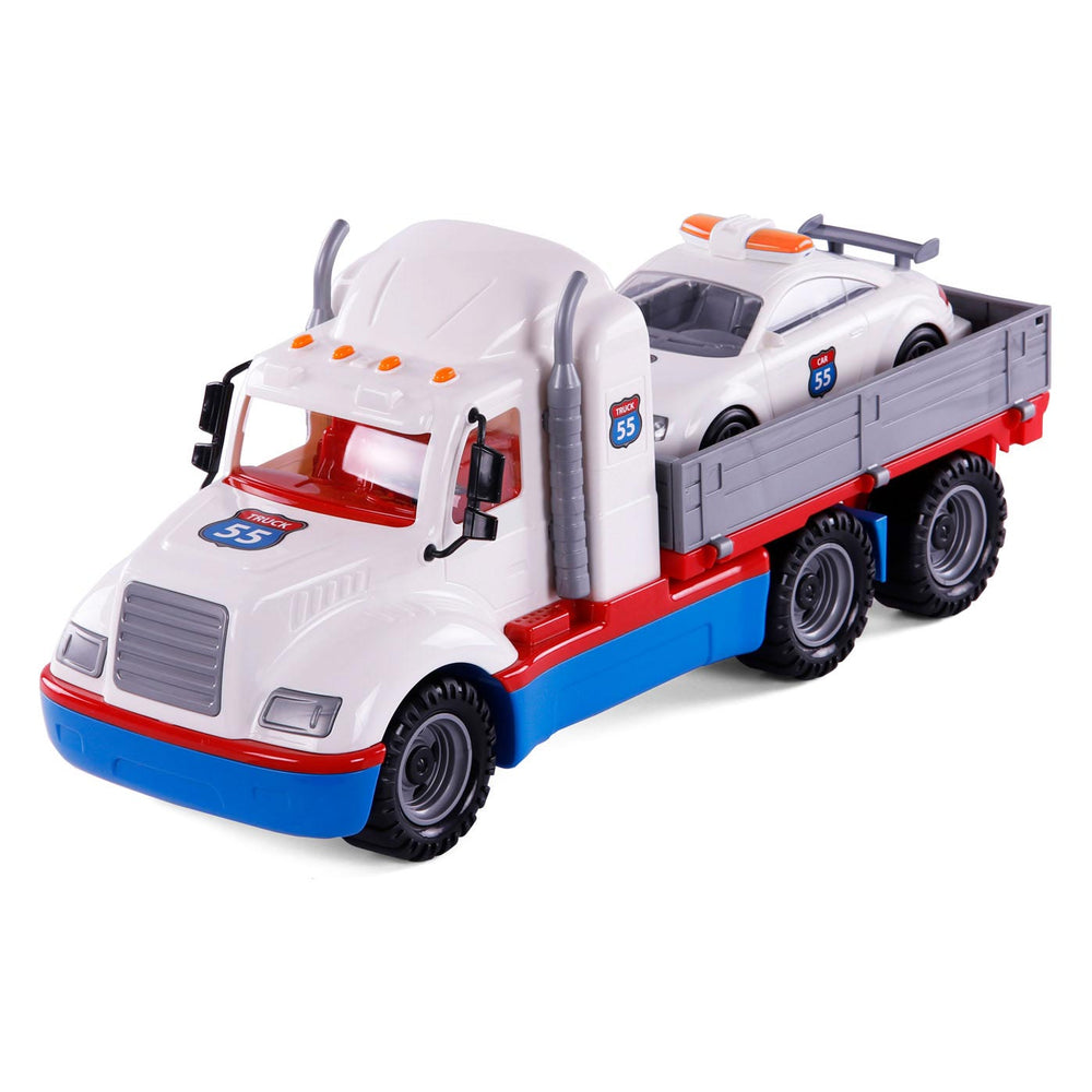 Cavallino route 55 torpedotruck met auto