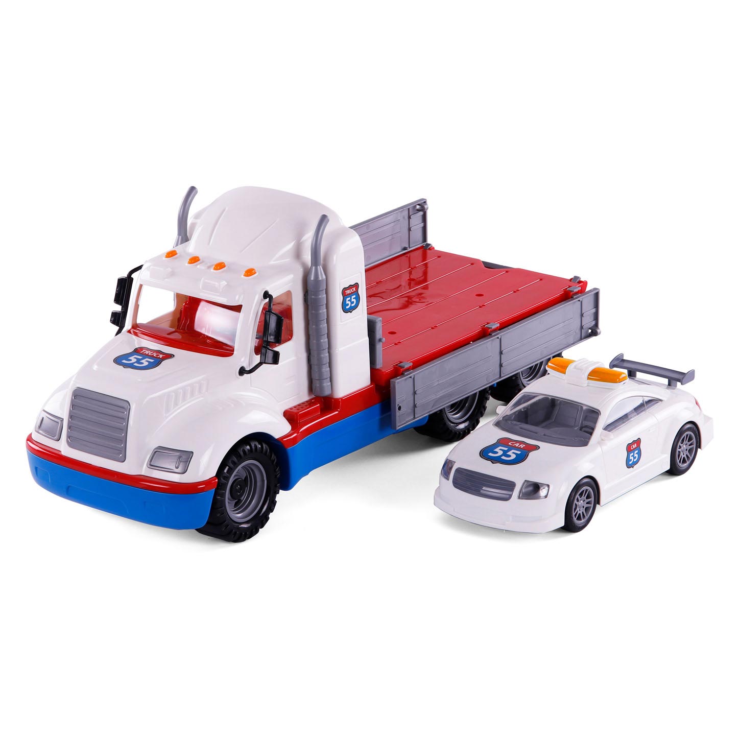 Cavallino route 55 torpedotruck met auto