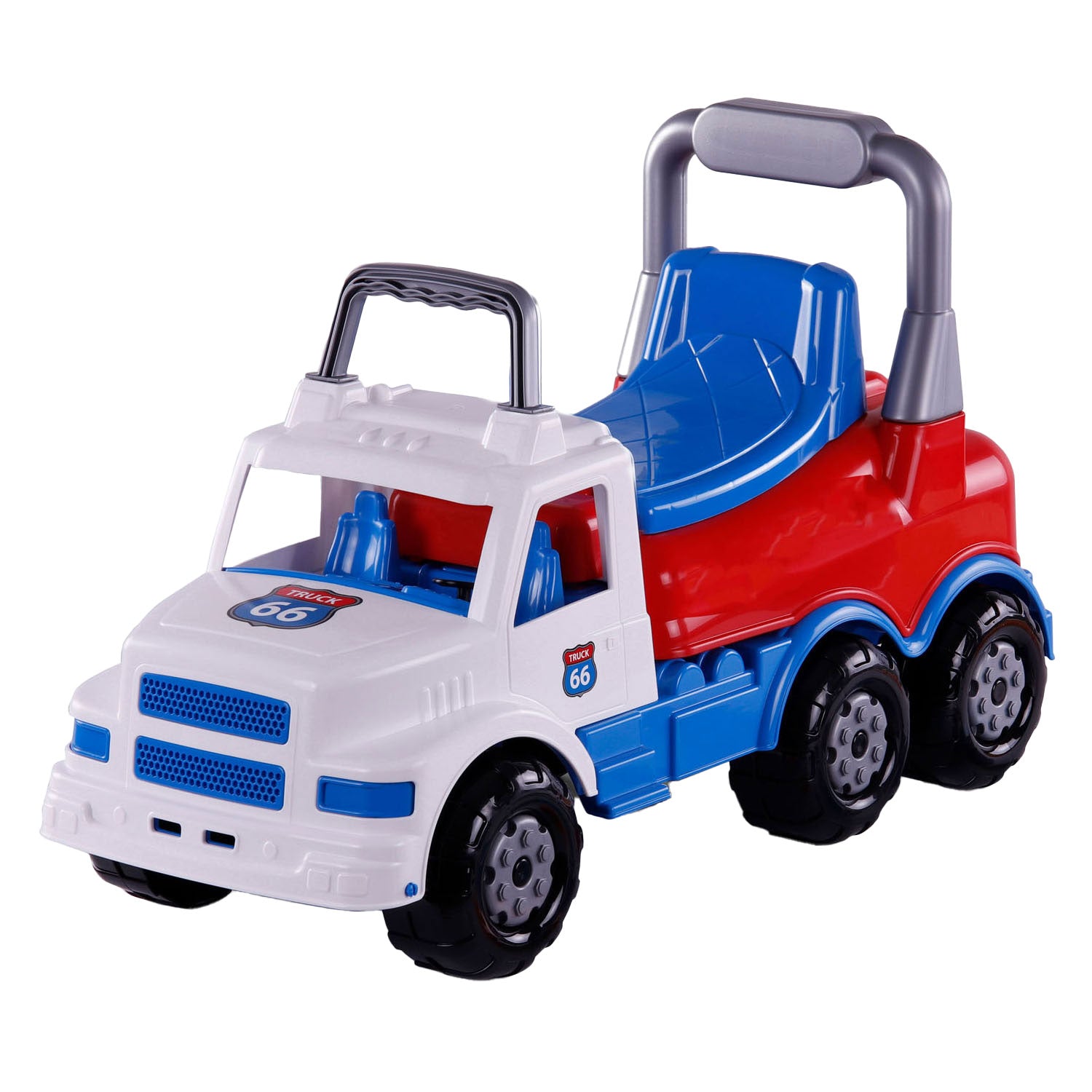 Cavallino xxl torpedovrachtwagen loopauto, 69cm