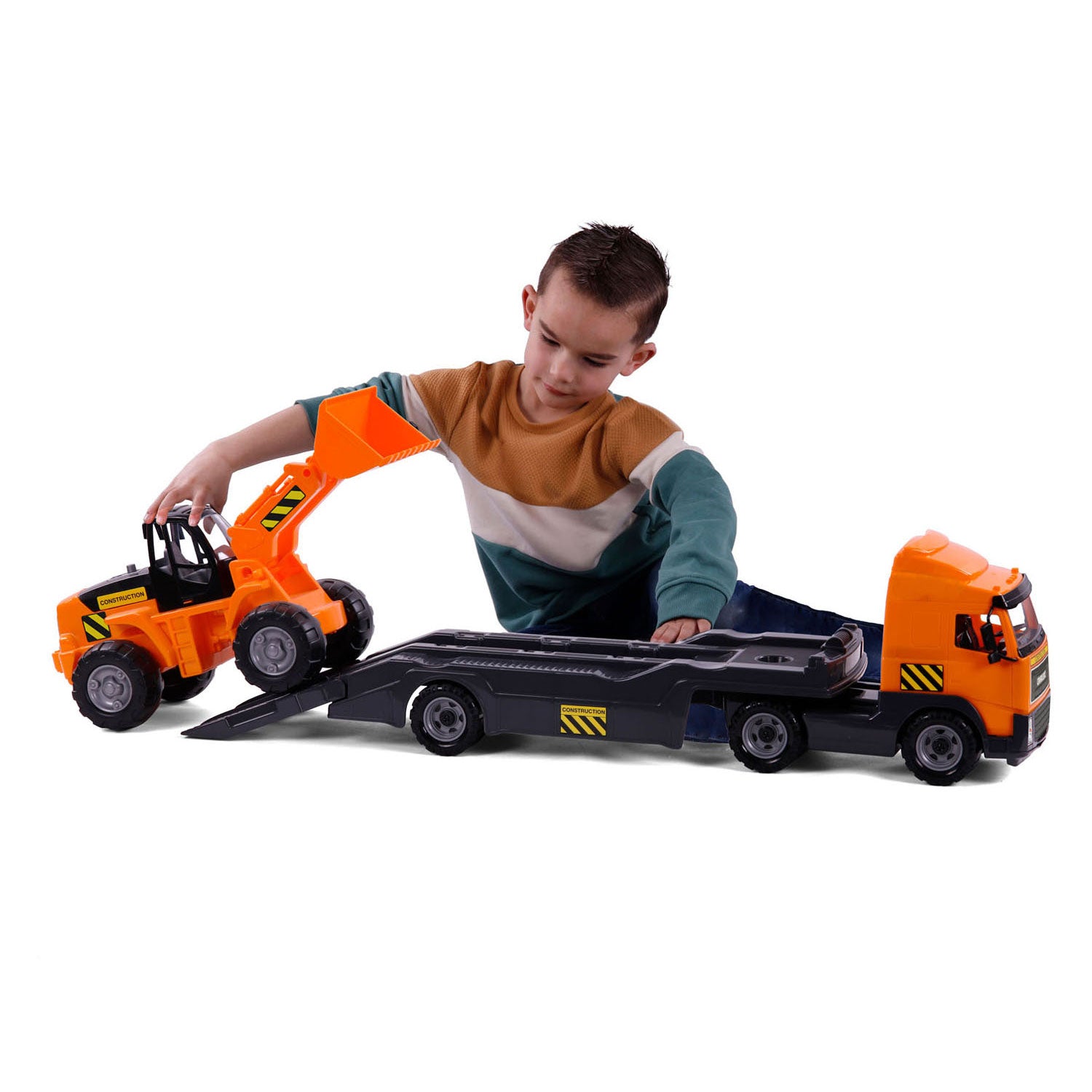 Cavallino vrachtwagen met aanhanger, schaal 1:16