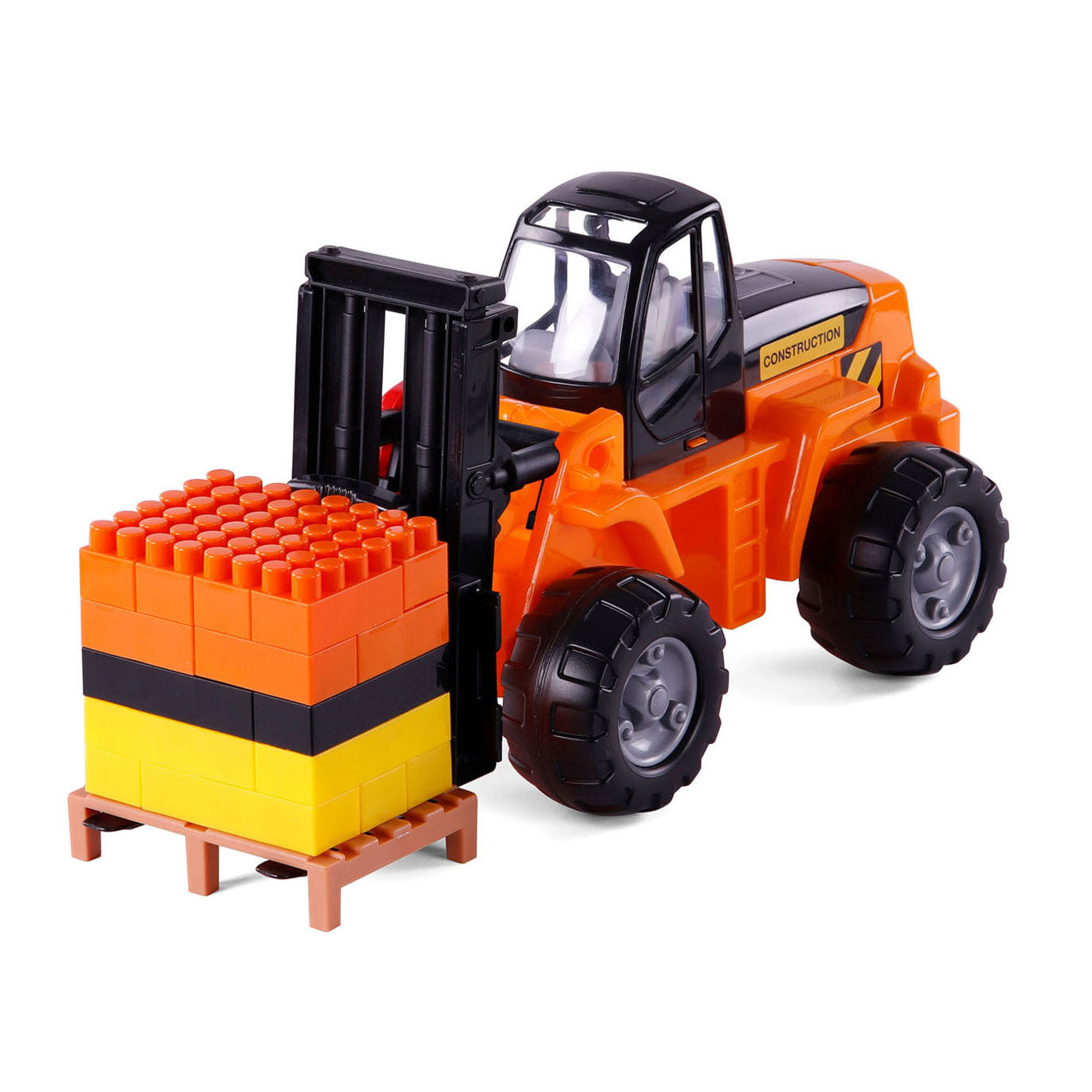 Cavallino vrachtwagen met aanhanger en vorkheftruck, schaal 1:16