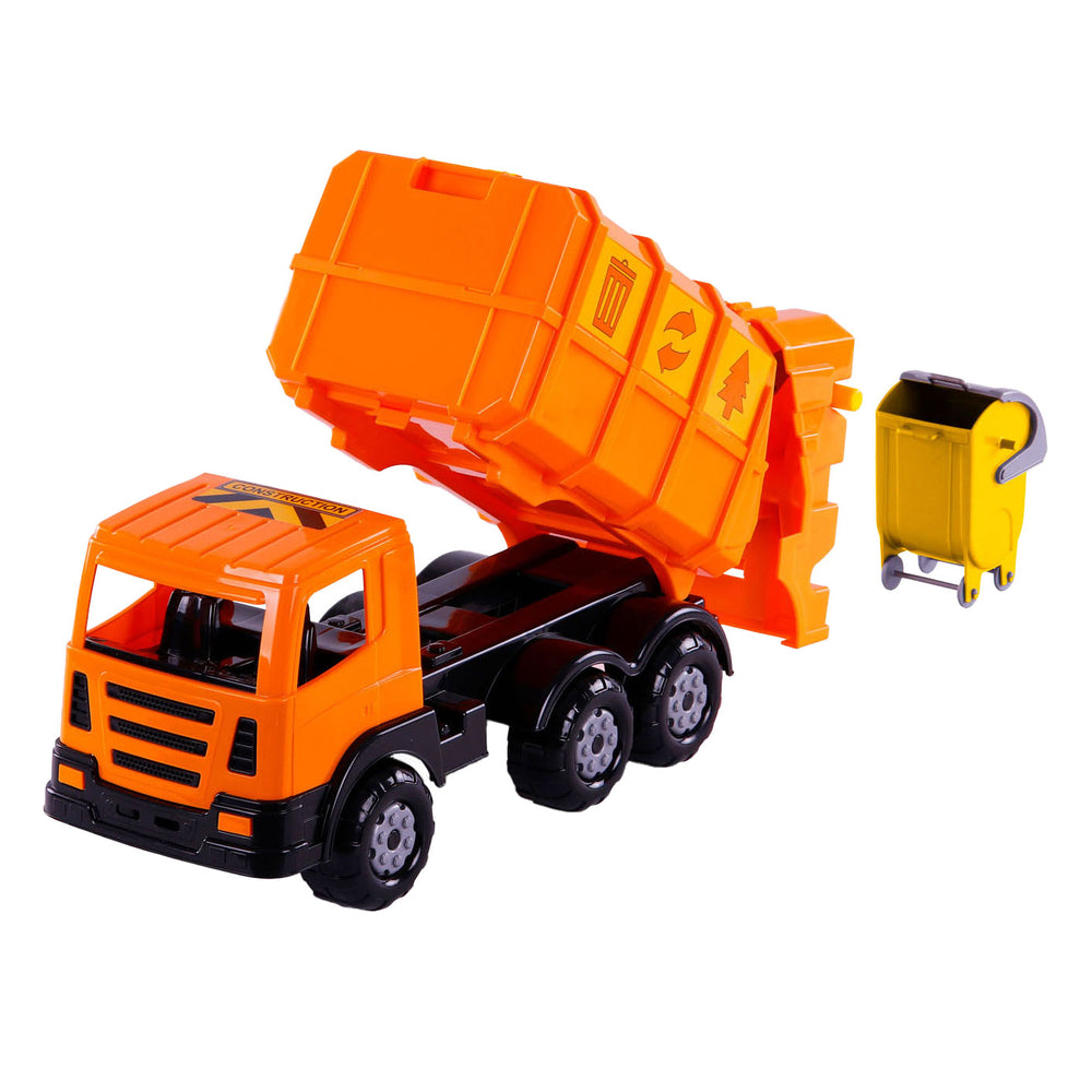 Cavallino xl vuilniswagen oranje, 42cm